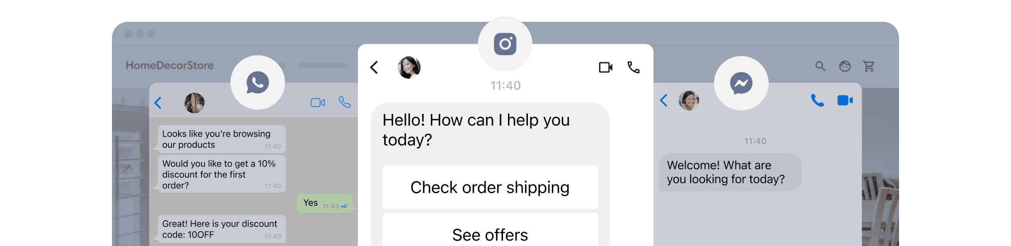 Unterstützen Sie jeden Kanal mit einem KI-Teammitglied