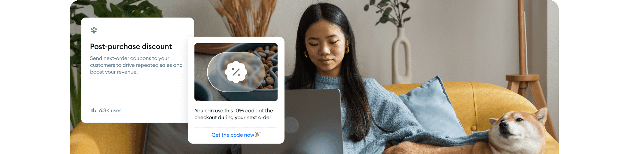 Fördern Sie Wiederholungsbestellungen mit Anreizen für den Folgekauf