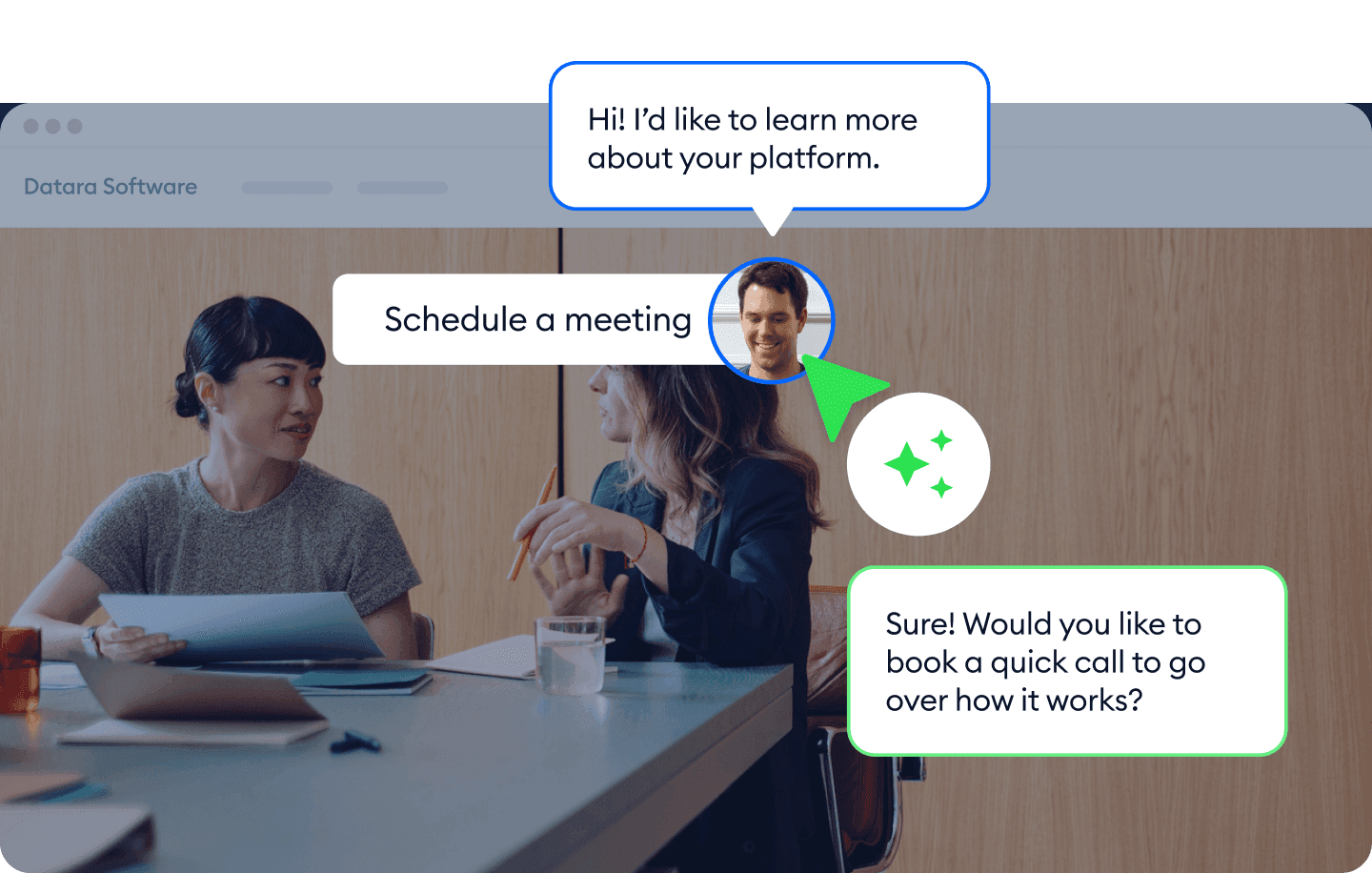 Qualify leads with intelligent conversations