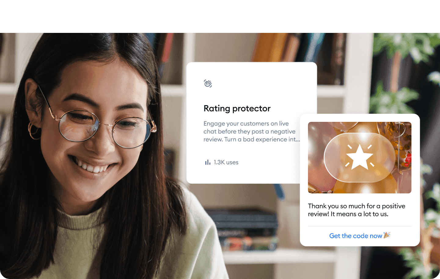 Belohnen Sie zufriedene Kunden und generieren Sie mehr Bewertungen