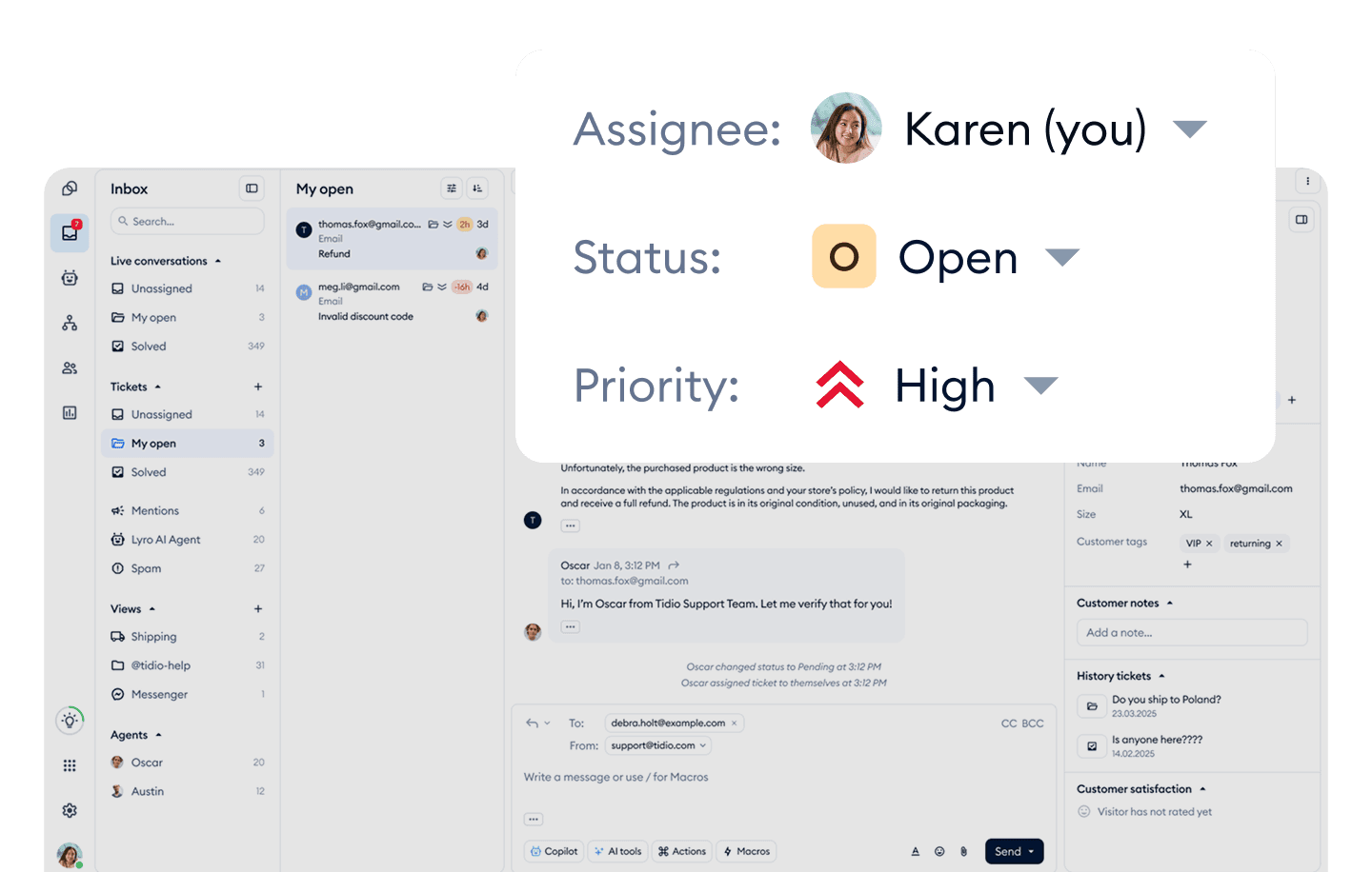 Beschleunigen Sie die Lösungsfindung mit einem E-Commerce-fähigen Ticketsystem