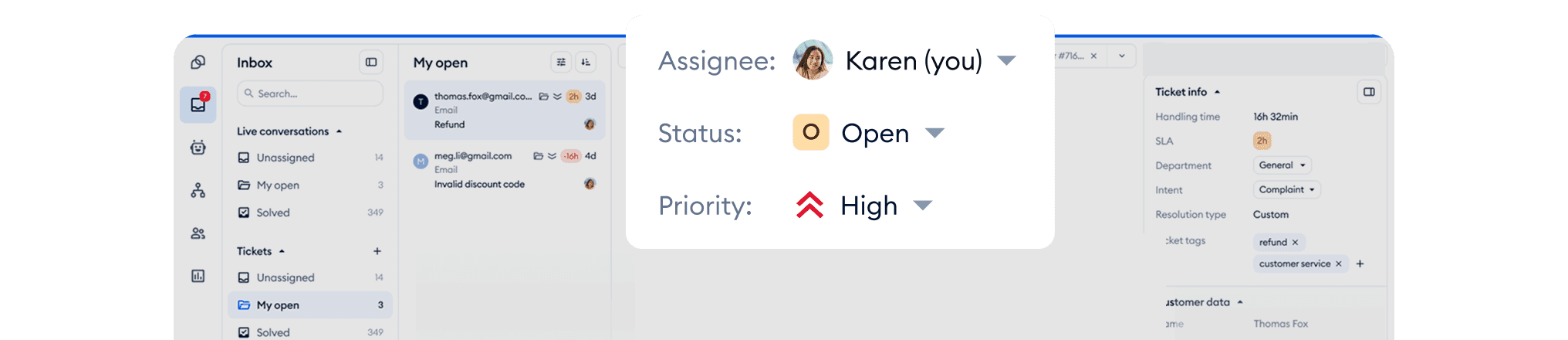 Beschleunigen Sie die Lösungsfindung mit einem E-Commerce-fähigen Ticketsystem