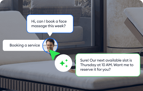 Turn more conversations into confirmed bookings