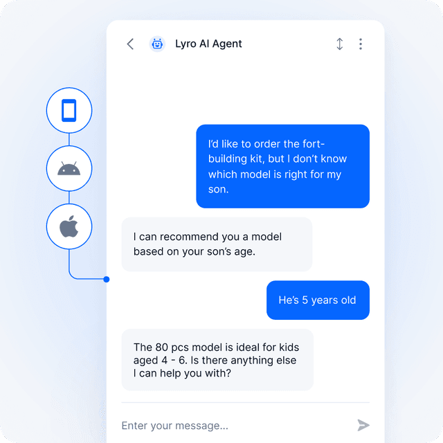 Add AI Customer Support to Your Mobile App | Tidio SDK