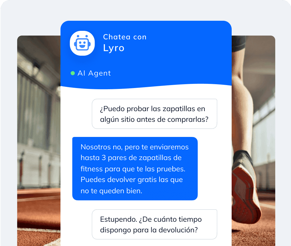 Resuelve problemas en tiempo real con el chat en vivo
