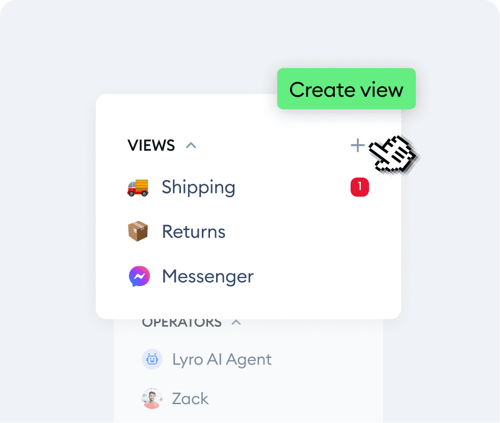 Spot urgent requests at a glance