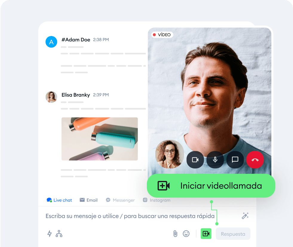 Ofrece soporte personalizado con videollamadas