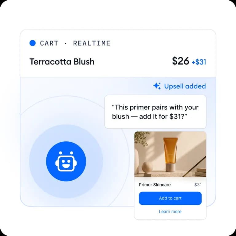 Upsells that roll in