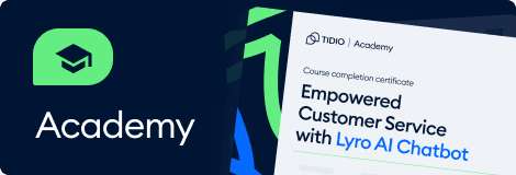 Join Tidio Academy
