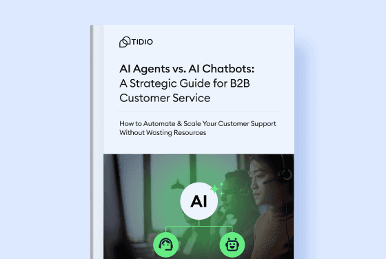 AI Agents vs. AI Chatbots for B2B Customer Service