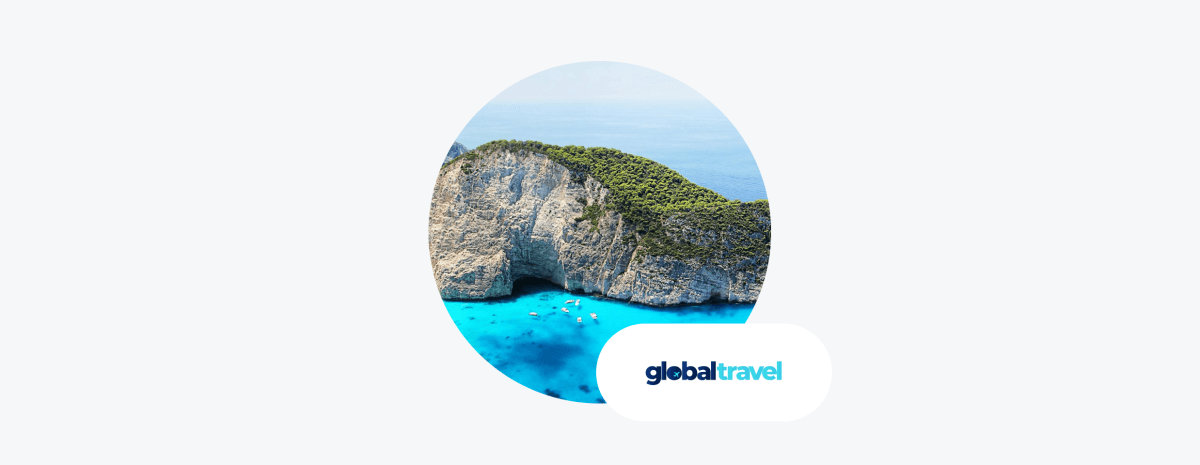 global travel case study cover image