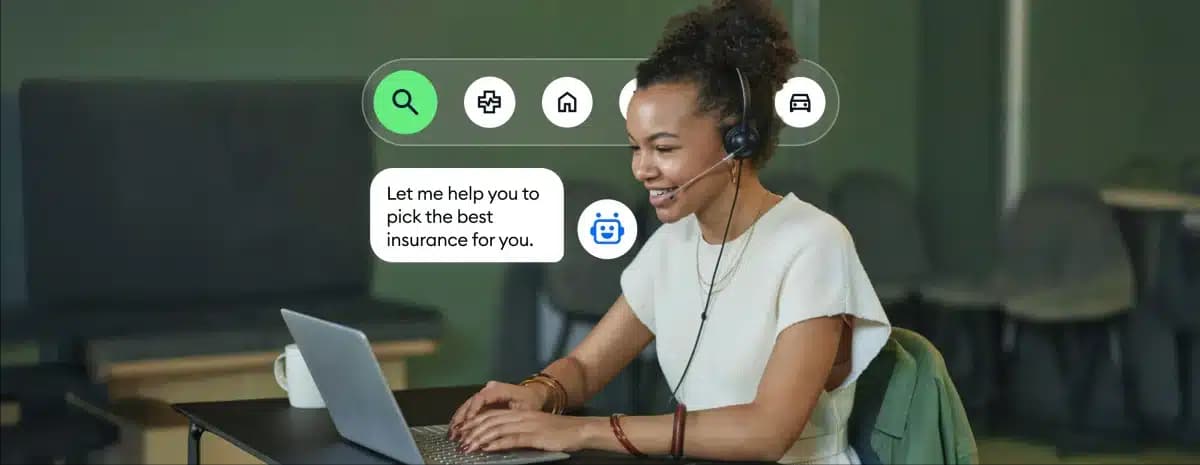Insurance chatbot cover image