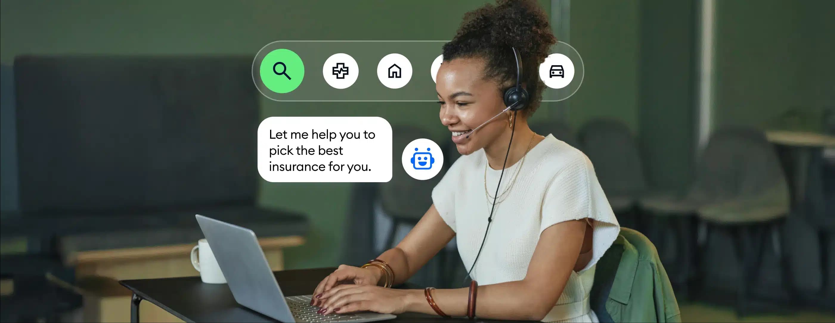 Insurance chatbot cover image