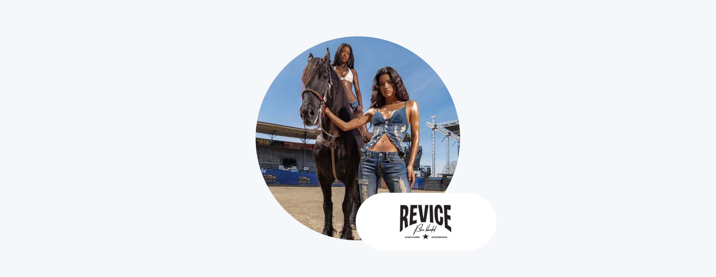 revice denim case study cover image