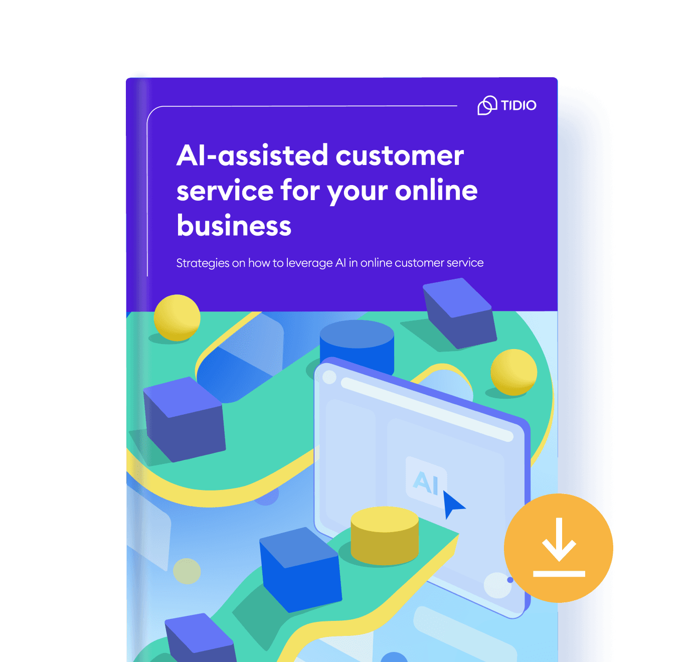 AI-assisted customer service for your online business ebook cover