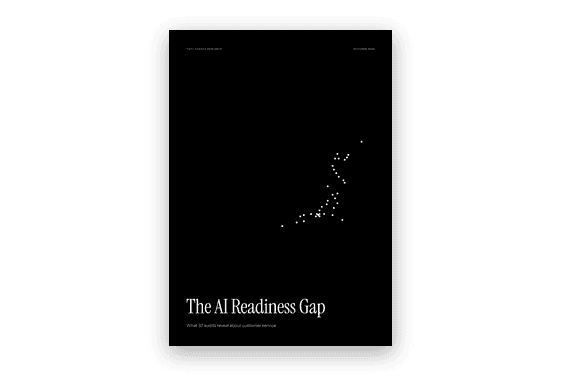 The AI Readiness Gap: What 37 Audits Reveal About Customer Service