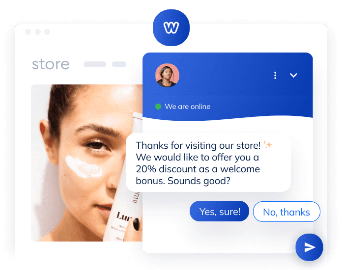 LIVE CHAT AND CHATBOTS FOR WEEBLY