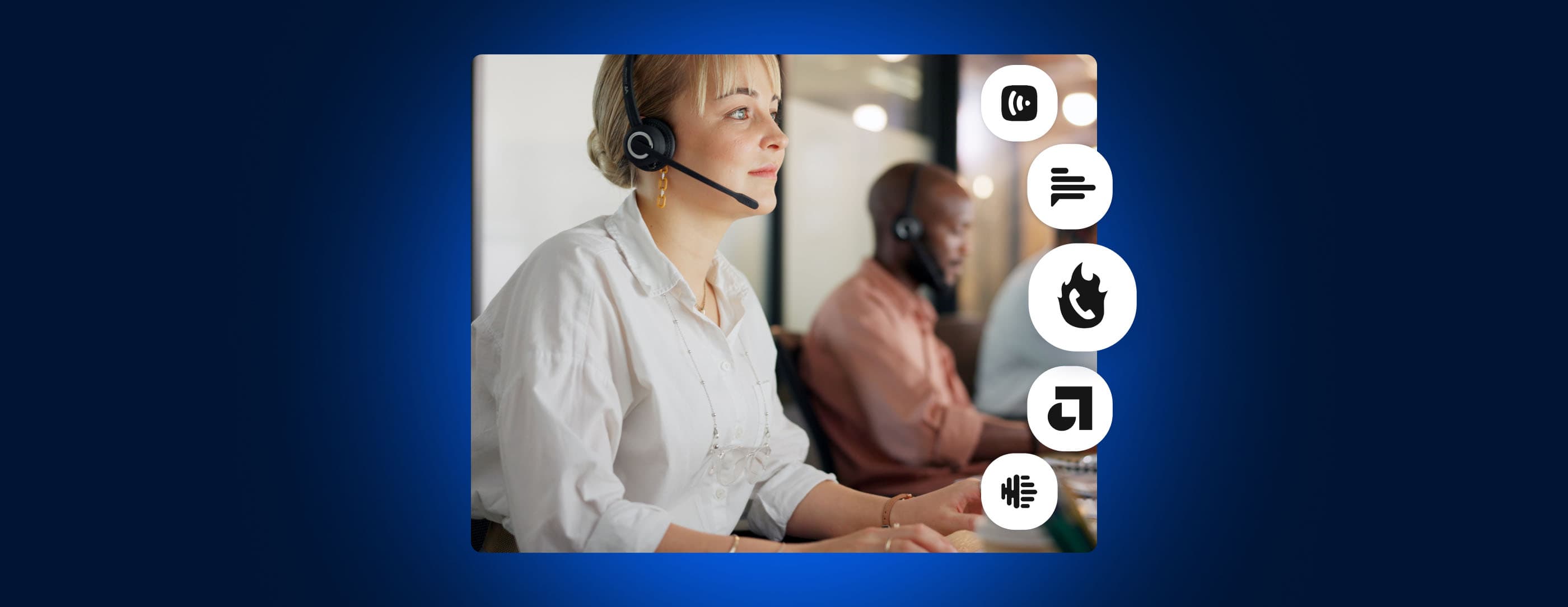 Call center tools cover