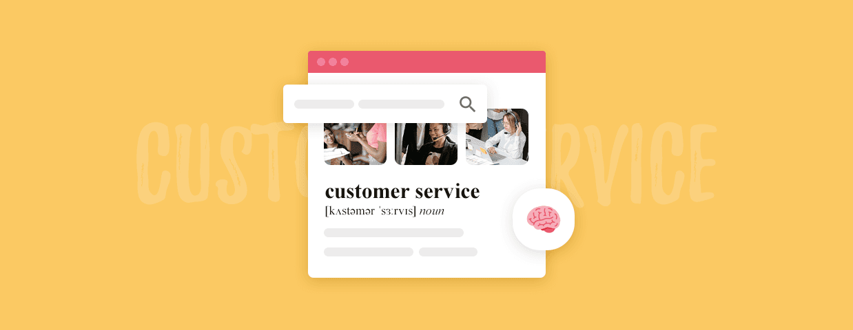 Customer service definition cover image