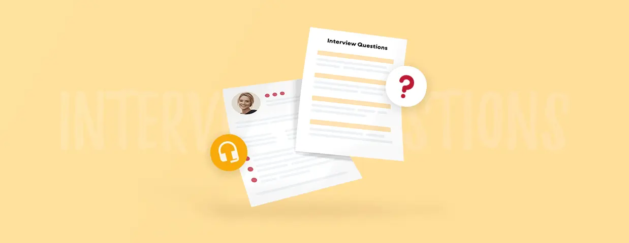 Customer service interview questions cover