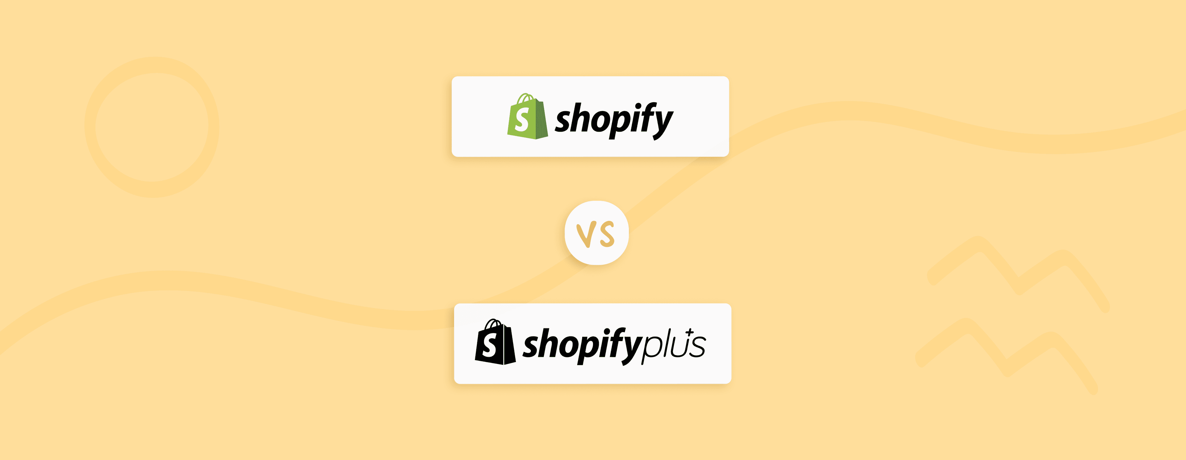 shopify vs shopify plus cover photo