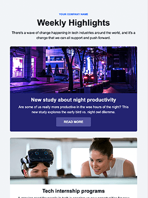 Newsletter Email Template