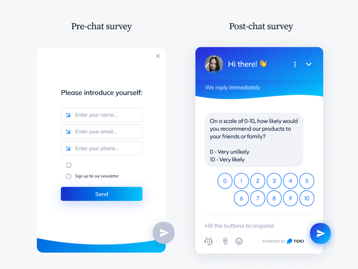 types od chat survey on image types od chat survey on image