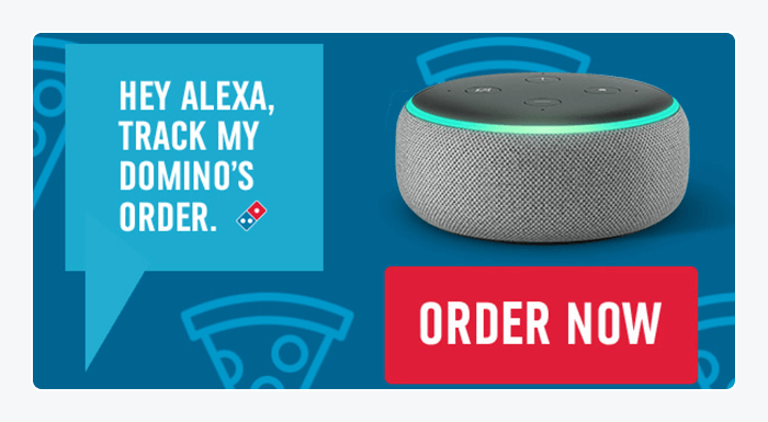 You can place your Domino’s orders on the virtual assistant, Alexa