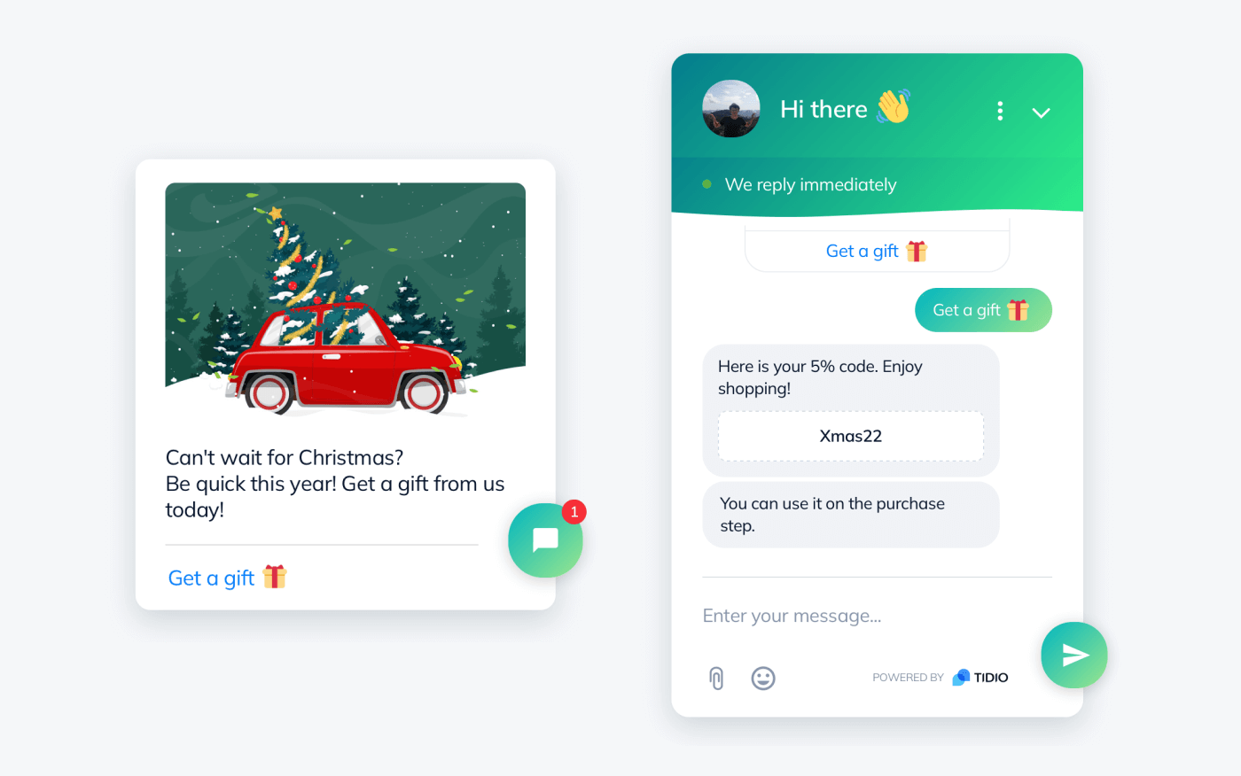 example of chatbot on a website for christmas example of chatbot on a website for christmas