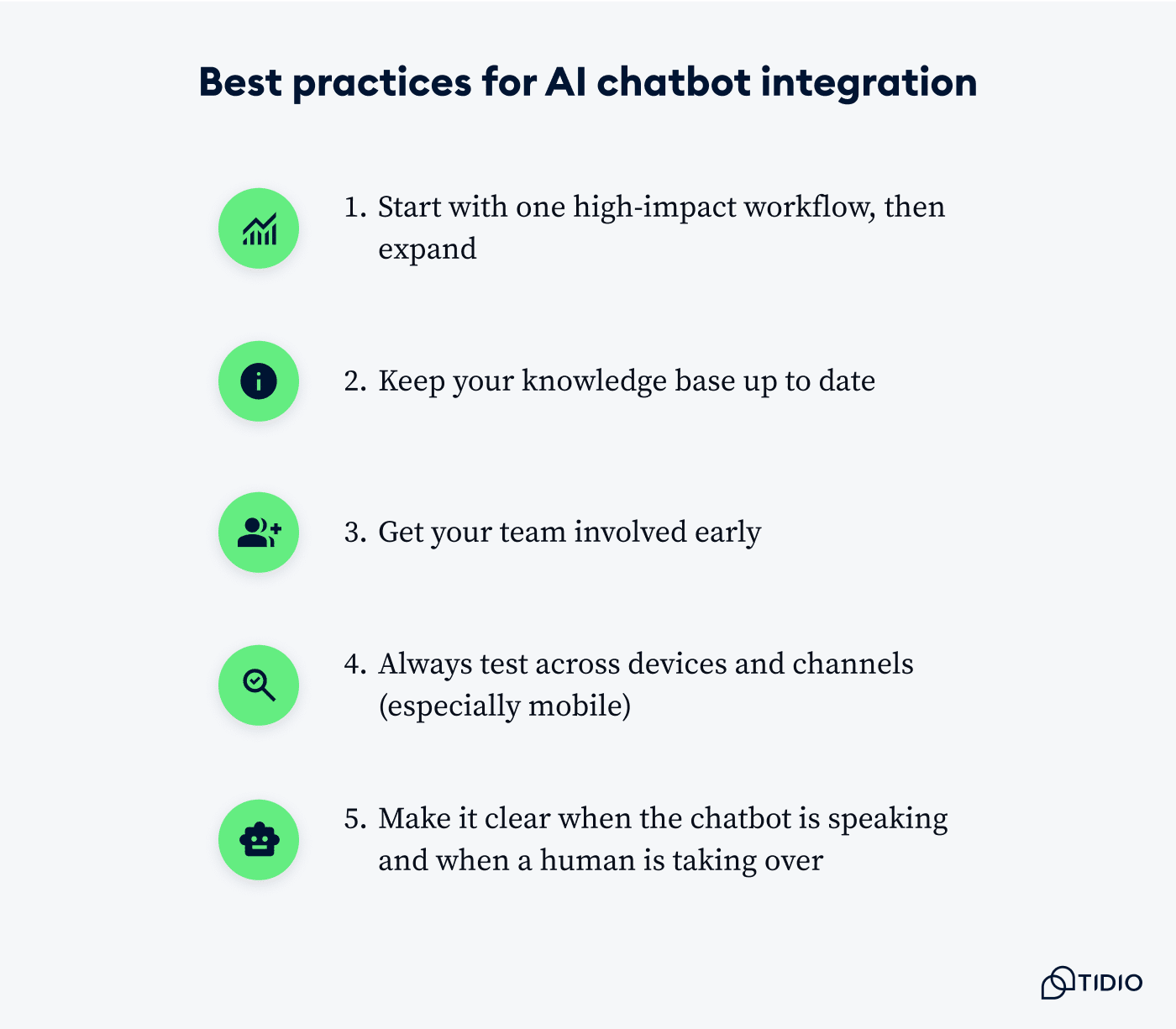 AI chatbot integration best practices for smoother implementation.