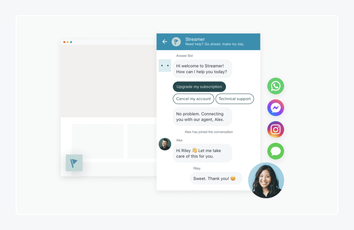 zendesk chatbot automation example