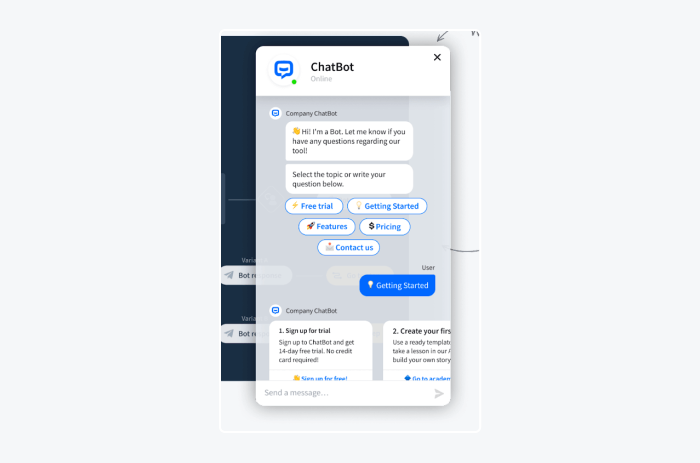CHAT BOT API - HubSoft