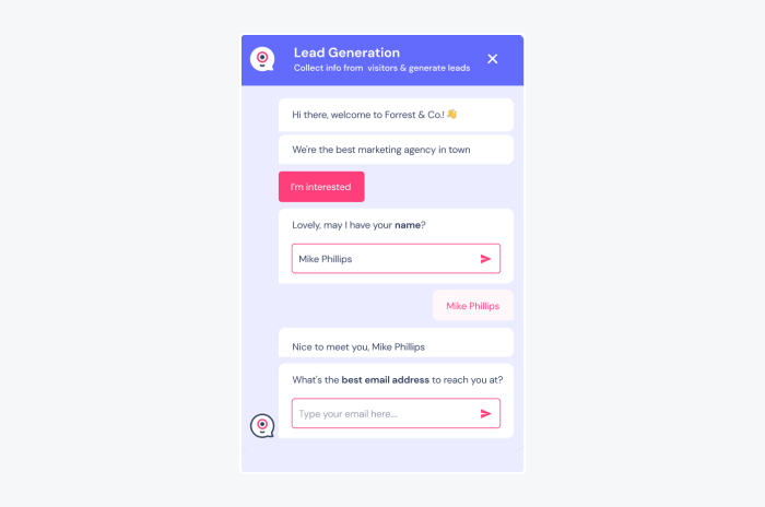 landbot chatbot window example landbot chatbot window example