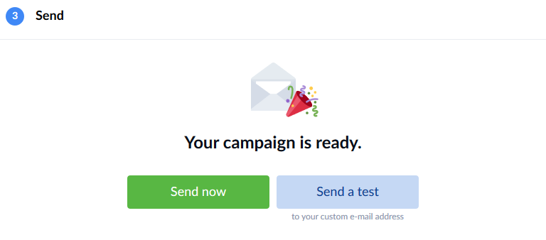 sending the campaigns