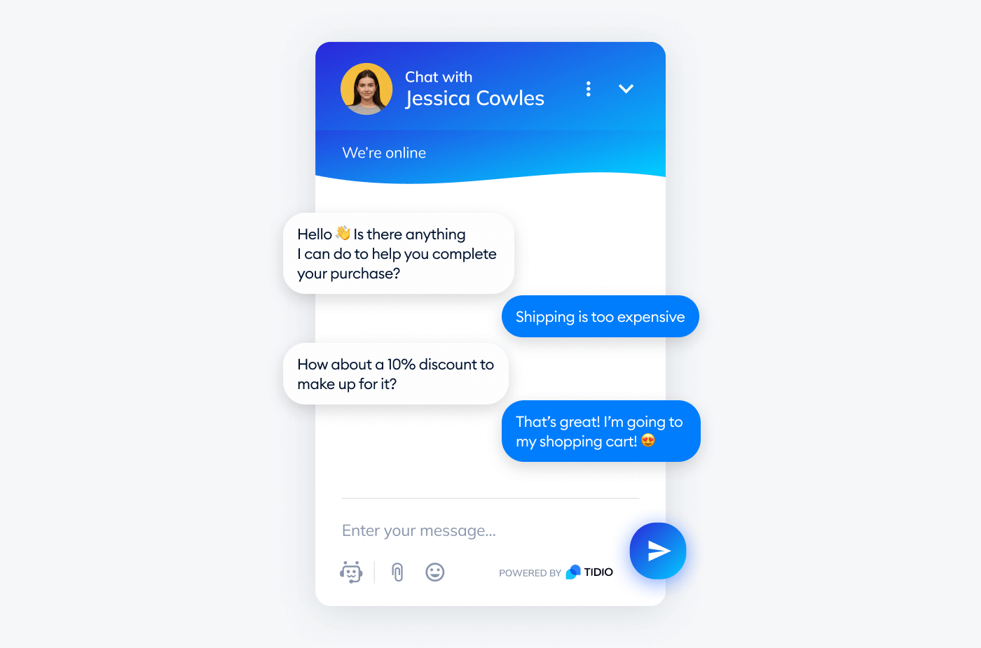 tidio live chat widget example tidio live chat widget example