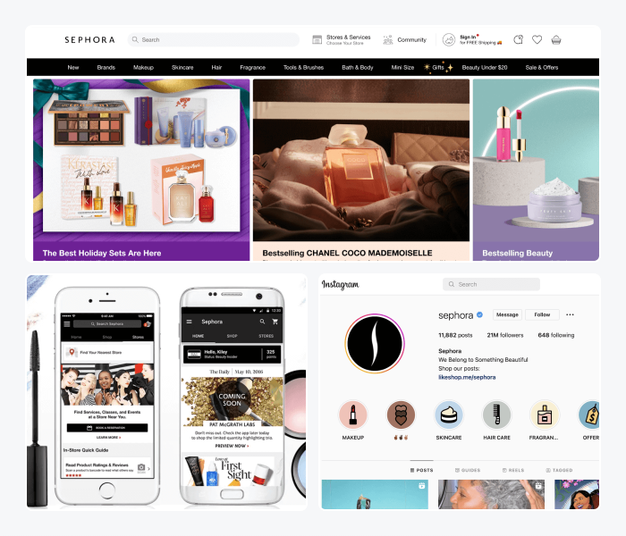 sephora omnichannel example