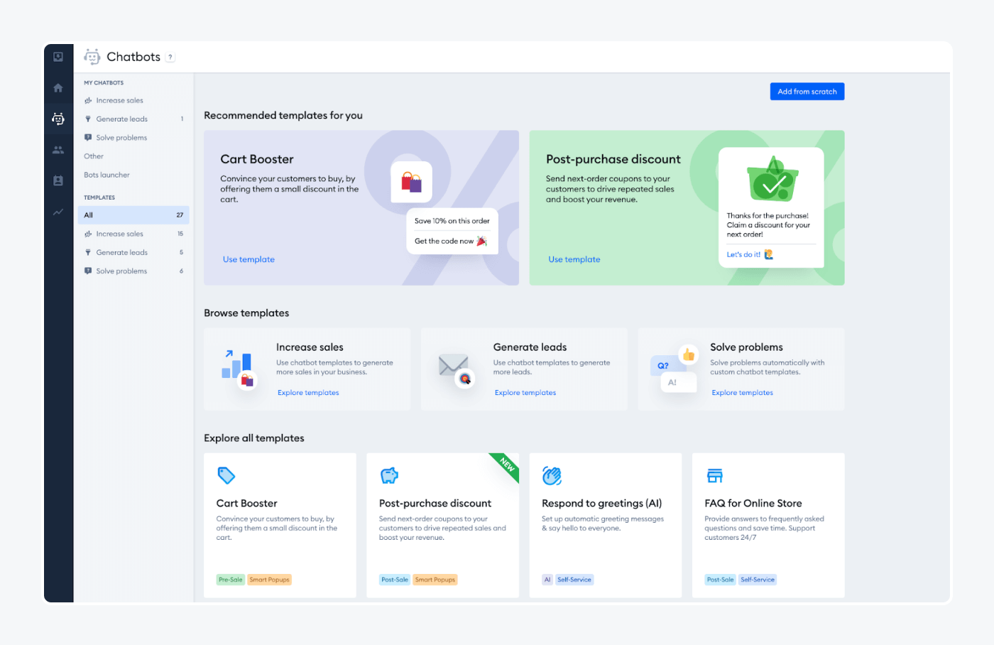 tidio as a sample of customer self-service software tidio as a sample of customer self-service software