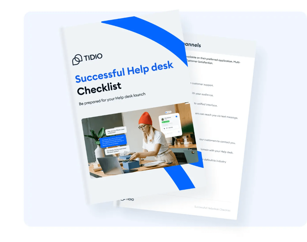 Help desk checklist template