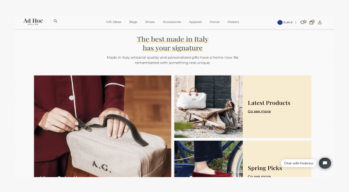 Ad Hoc Atelier website image 1 Ad Hoc Atelier website image 1