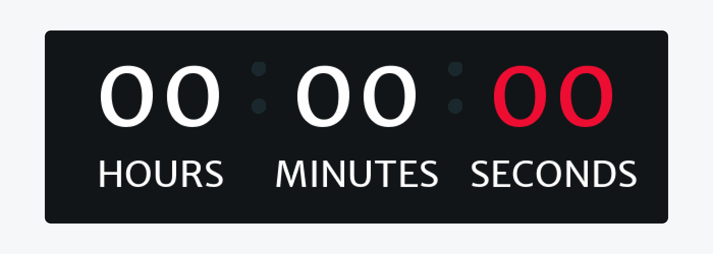 countdown timers example
