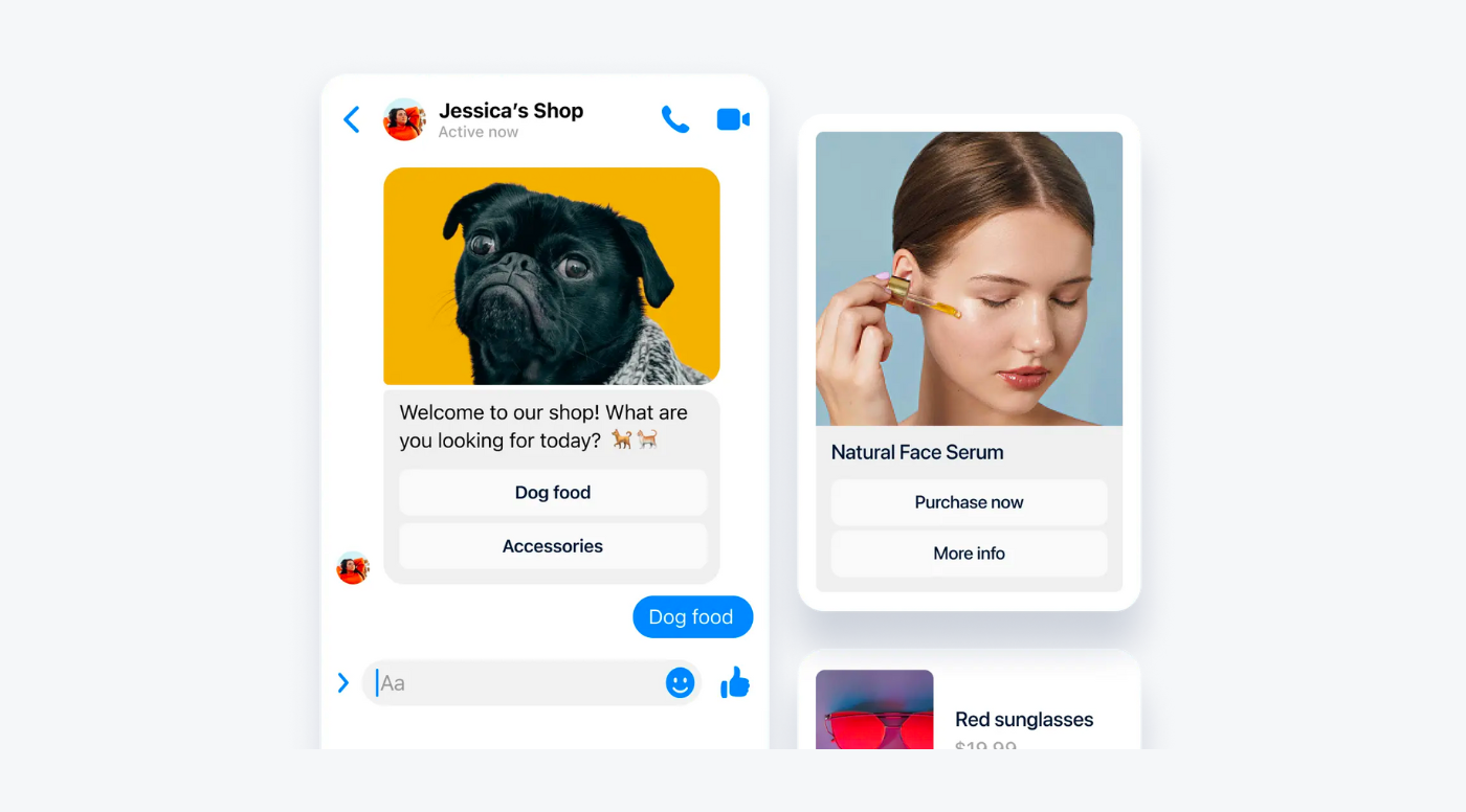 tidio's facebook bot example tidio's facebook bot example