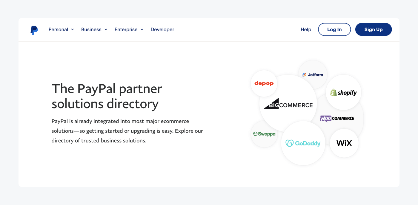 paypal's app integrations paypal's app integrations