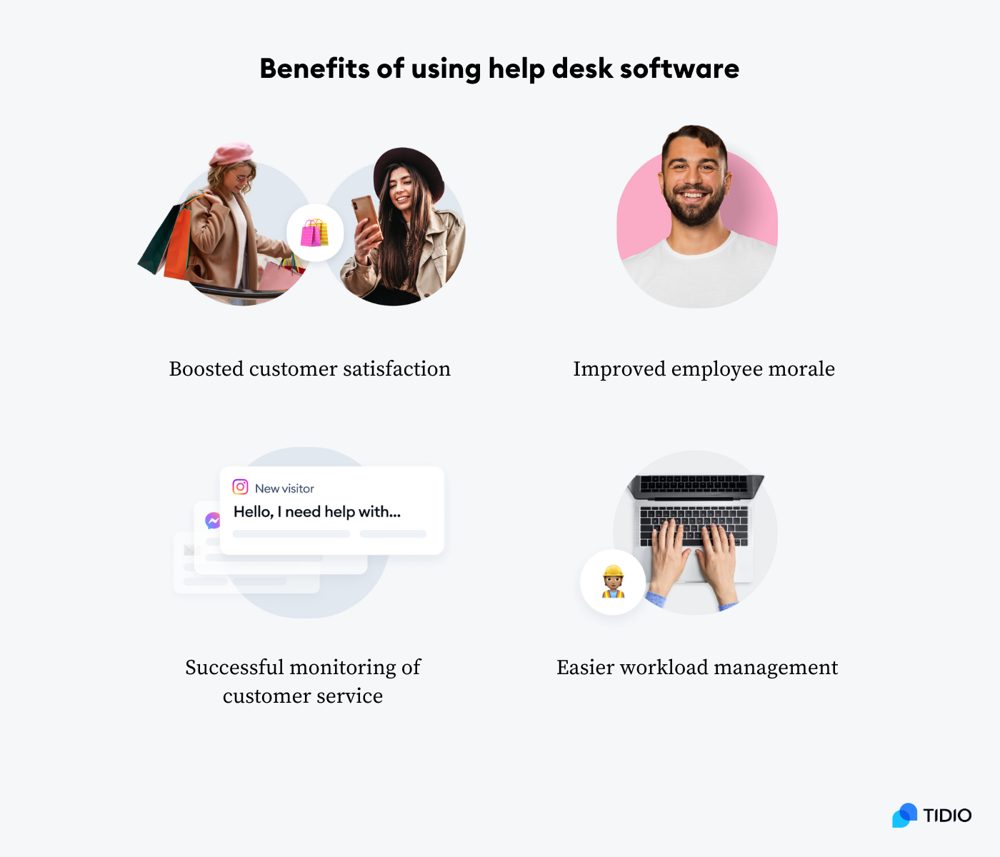 benefits of using help desk software