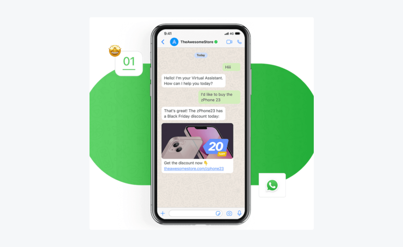 avivo's WhatsApp chatbot tool