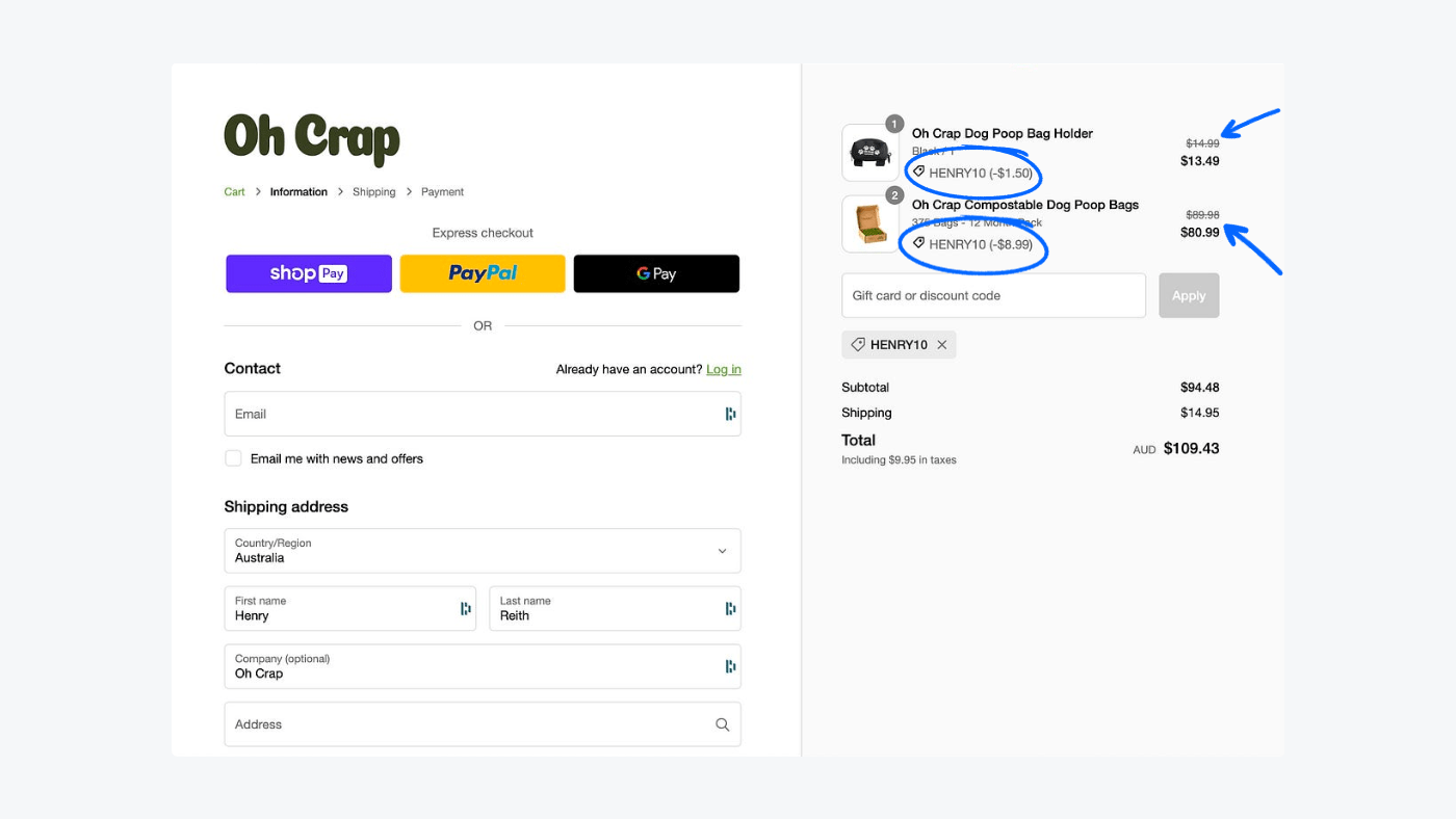the most common promo code examples the most common promo code examples