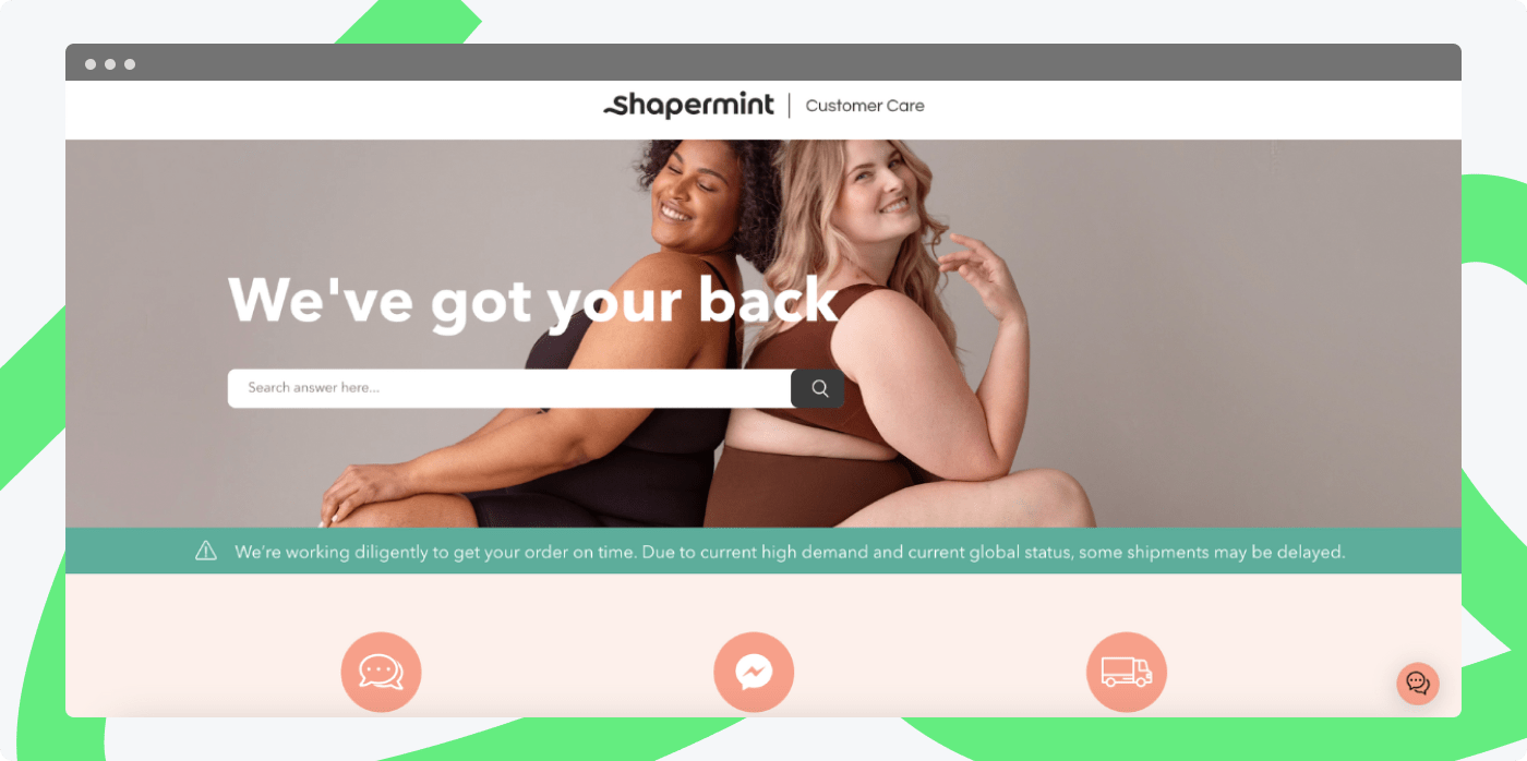 an ecommerce store Shapermint