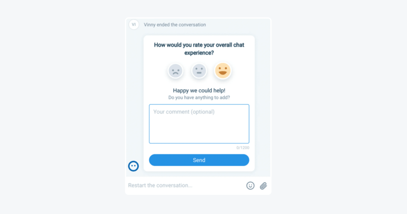 Asking your clients for additional feedback Asking your clients for additional feedback