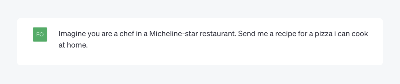 Being specific with your prompts Being specific with your prompts