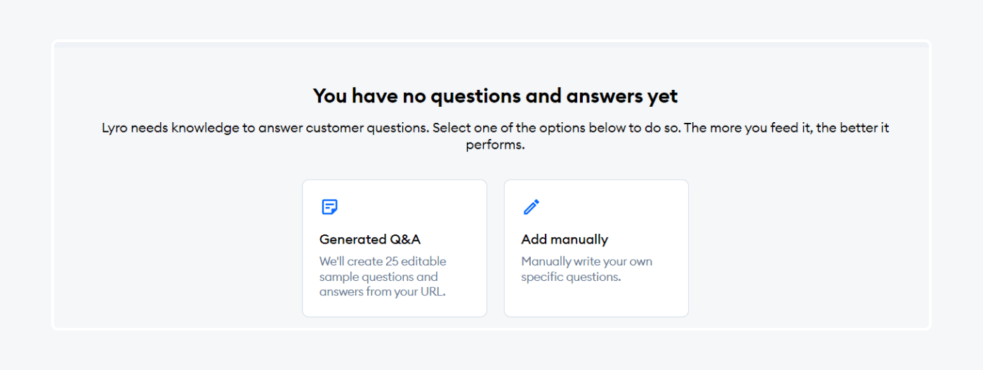 Build interactive FAQs step 2