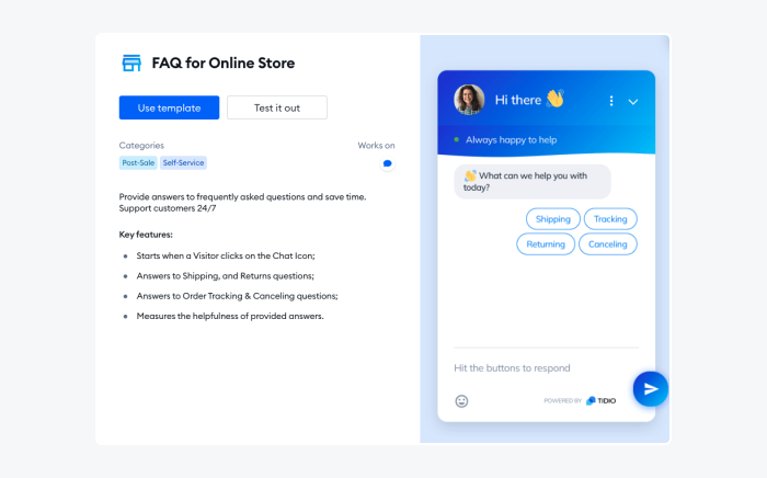 faq for online store example faq for online store example